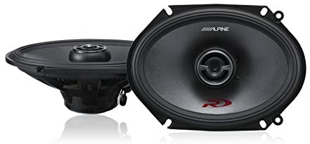 Alpine SPR-68 6x8 Coaxial 2-Way Type-R Speaker Set