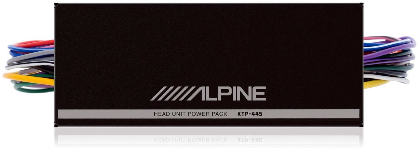 Best 4 Channel Car Amp for Sound Quality Alpine KTP-445U Amplifier