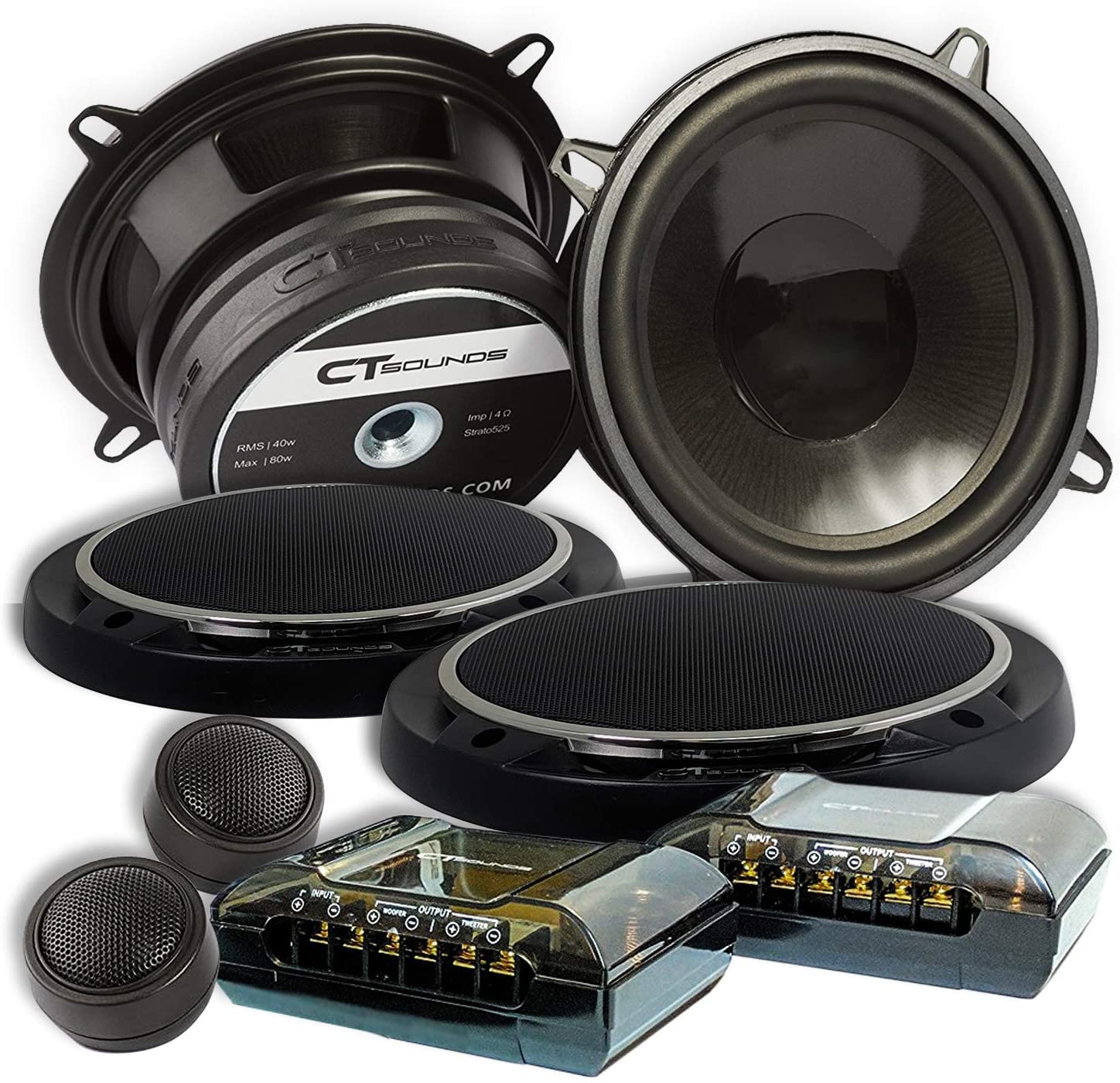 CT Sounds Full-Range Component Speakers Best 6.5 Component Speakers Under $200