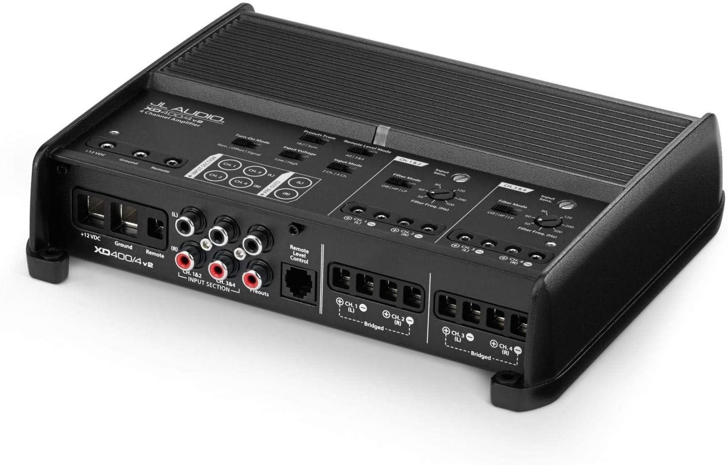 Best 4 Channel Car Amp for Sound Quality JL Audio XD4004v2 4 channel car amplifier