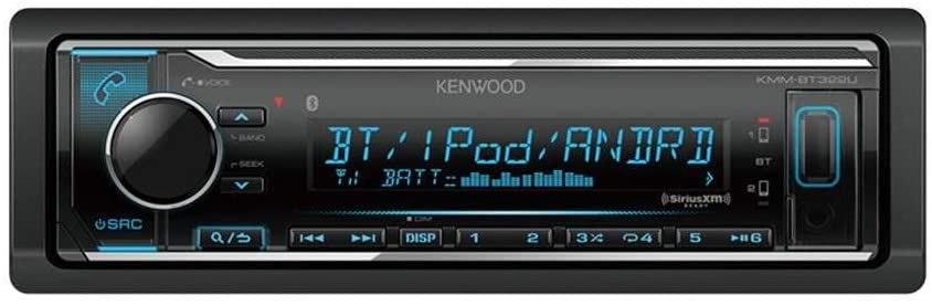 Kenwood KMM-BT322 Car Media Player Best Buy Double Din Car Stereo