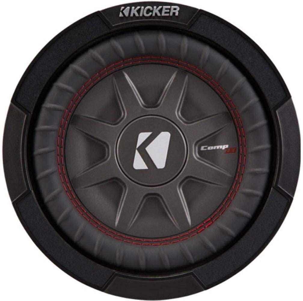 Kicker 8 Inch Dual 600 Watt CompR Best 8 Inch Free Air Subwoofer