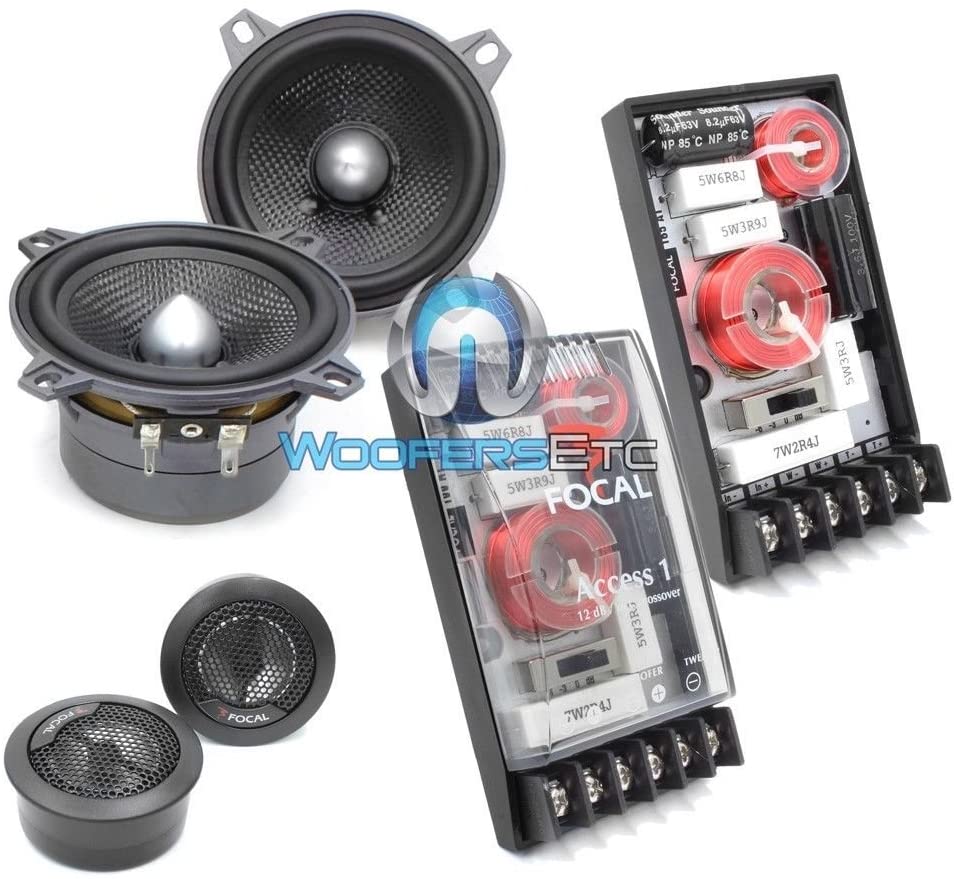 Best 4-Inch Component Car Speakers 100A1 SG - focal 4-inch component speakers