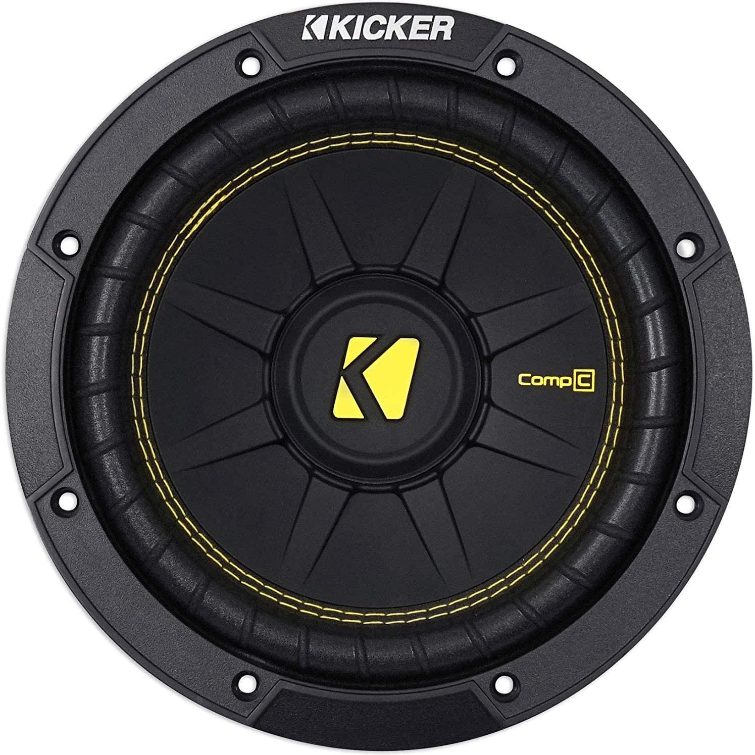 Kicker 44CWCD84 CompC Subwoofer Best 8 Inch Free Air Subwoofer