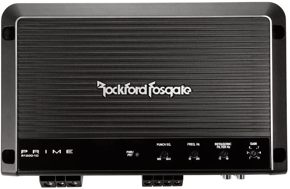 Rockford Fosgate Prime R1200-1D Best Monoblock Amp for the Money