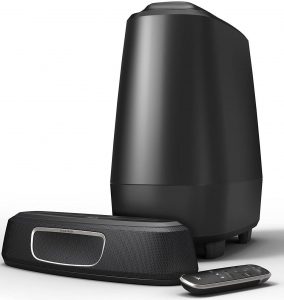 Polk-Audio-MagniFi-Mini-Soundbar Best Soundbar with Subwoofer under 100